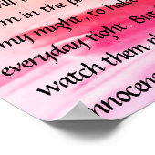 Innocence Print, Value Poster Paper (Matte) (Ecke)