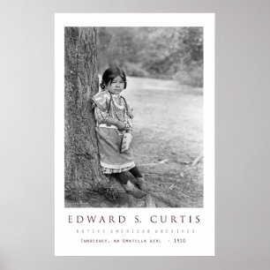 Innocense - ein Umatilla Mädchen - 1910 Poster