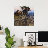 "Innocent Allies" von Charles M. Russell Poster (Heimbüro)