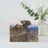 "Innocent Allies" von Charles M. Russell Postkarte (Stehend Vorderseite)