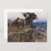 "Innocent Allies" von Charles M. Russell Postkarte (Vorne/Hinten)