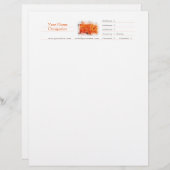 Innocent Orange Briefbogen (Vorne/Hinten)