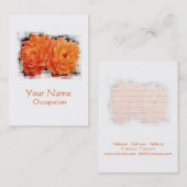 Innocent Orange Visitenkarte (Vorne/Hinten)