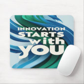 Innovation beginnt bei dir Option 2 Mousepad (Mit Mouse)