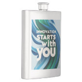 Innovation beginnt mit der Option 2 Flachmann (Rechts)
