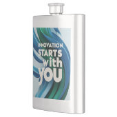 Innovation beginnt mit der Option 2 Flachmann (Links)