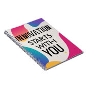 Innovation beginnt mit der Option 2 Notizblock (Rechte Seite)