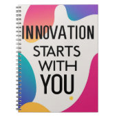 Innovation beginnt mit der Option 2 Notizblock (Vorderseite)