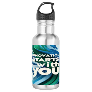 Innovation beginnt mit dir 2 Wasserflasche
