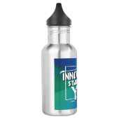Innovation beginnt mit dir 3 Wasserflasche (Links)