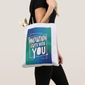 Innovation beginnt mit dir tasche (Von Nahem)