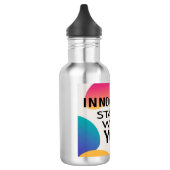 Innovation beginnt mit dir Wasserflasche (Links)