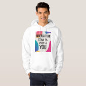 Innovation beginnt mit Ihnen Hoodie (Vorne ganz)