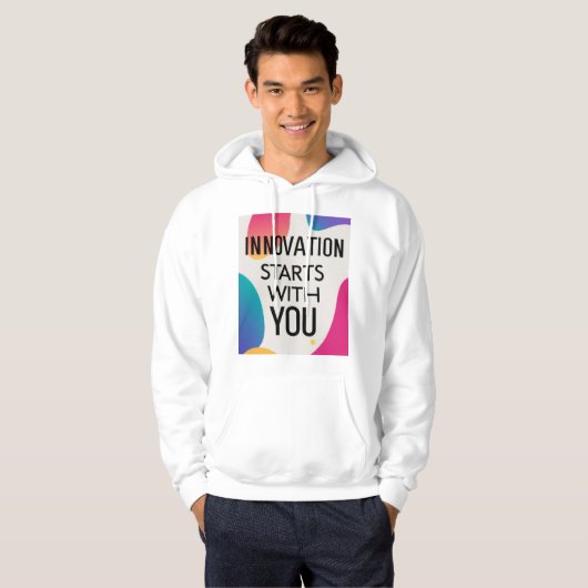 Innovation beginnt mit Ihnen Hoodie (Vorne ganz)