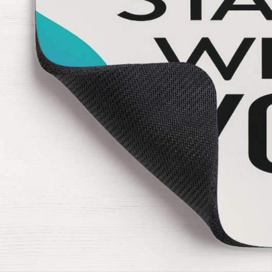 Innovation beginnt mit Ihnen Mousepad (Ecke)