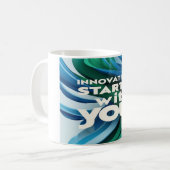 Innovation beginnt mit Ihnen Option 2 Kaffeetasse (Vorderseite Links)