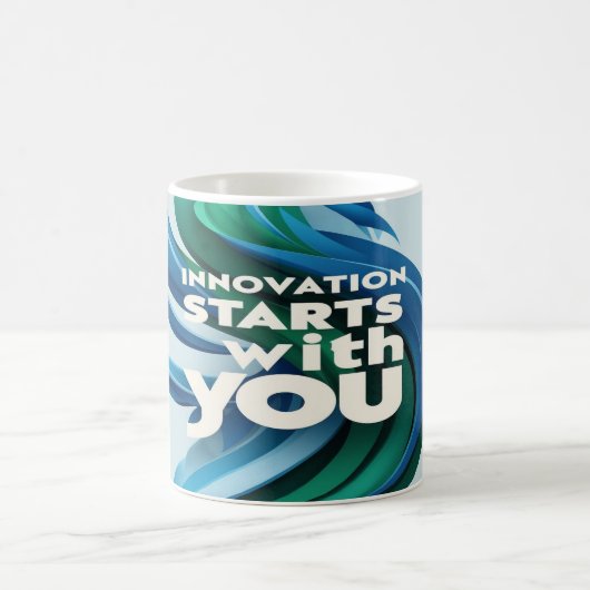 Innovation beginnt mit Ihnen Option 2 Kaffeetasse (Mittel)