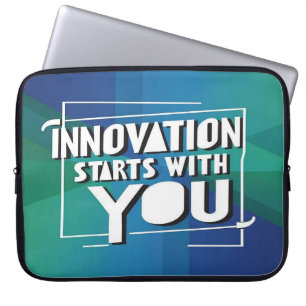 Innovation beginnt mit Ihnen Option 3 Laptopschutzhülle