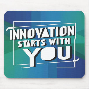 Innovation beginnt mit Ihnen Option 3 Mousepad