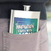 Innovation beginnt mit Option 3 Flachmann (Beispiel)