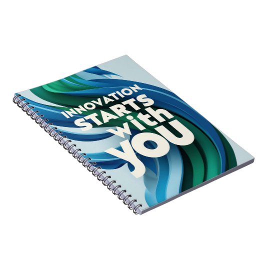 Innovation beginnt mit Option 3 Notizblock (Rechte Seite)