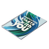 Innovation beginnt mit Option 3 Notizblock (Linke Seite)