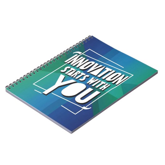 Innovation beginnt mit Option 3 Notizblock (Linke Seite)