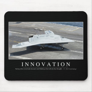 Innovation: Inspirierend Zitat 1 Mousepad