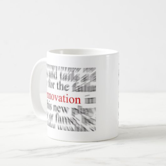 Innovation Kaffeetasse (Vorderseite Links)