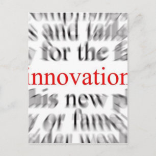 Innovation Postkarte