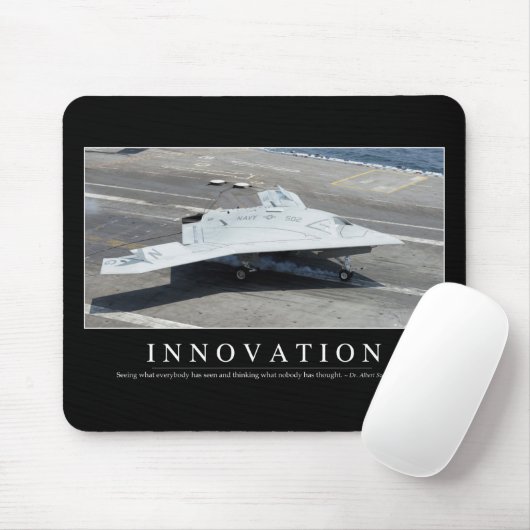 Innovation: Zitat 1 Mousepad (Mit Mouse)