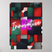 innovativ sein poster (Vorne)
