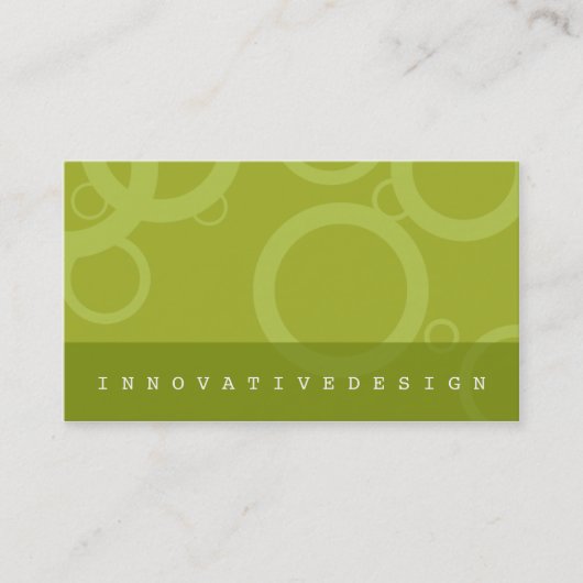 Innovative Design Business Cards Visitenkarte (Vorderseite)