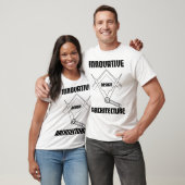 Innovative Designarchitektur T-Shirt (Unisex)