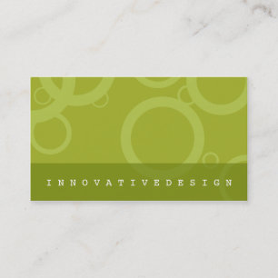 Innovative Entwurfs-Visitenkarten Visitenkarte