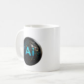 "Innovative KI-Vision" Kaffeetasse (Vorderseite Links)