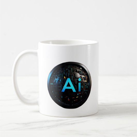 "Innovative KI-Vision" Kaffeetasse (Links)