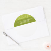 Innovative Mailing-Label-Aufkleber Runder Aufkleber (Umschlag)