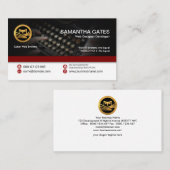 Innovative Retro-Schriftsysteme Visitenkarte (Vorne/Hinten)