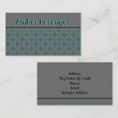 Innovative Visitenkarten Visitenkarte (Vorne/Hinten)