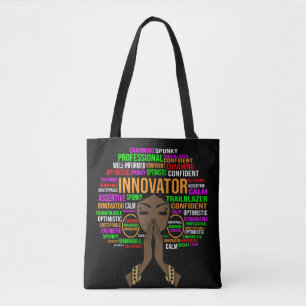 Innovator Black Mama Christlich Mama Frau Melanin  Tasche