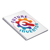 Innovator für künftige Erfindung Notizblock (Rechte Seite)