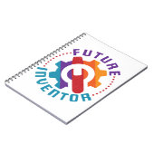 Innovator für künftige Erfindung Notizblock (Linke Seite)