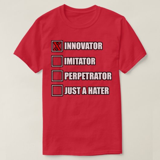 Innovator Multiple Choice T-Shirt (Design vorne)