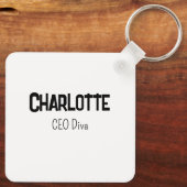 Innovieren Sie wie ein CEO, stören Sie sich wie ei Schlüsselanhänger (Rückseite)