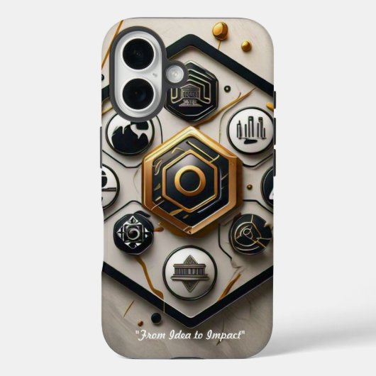 "Innovieren, stören, wiederholen" Case-Mate iPhone Hülle (Rückseite)