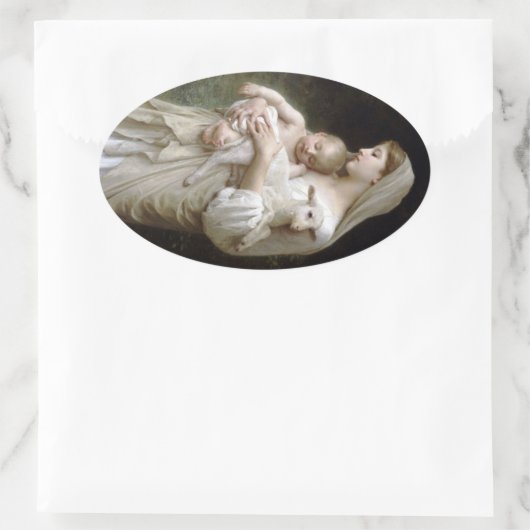 Innozenz (L'Innozenz) Ovaler Aufkleber (Tasche)