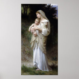 Innozenz (Madonna und Kind), Bouguereau Poster