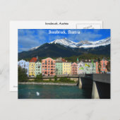 Innsbruck Austria Postkarte (Vorne/Hinten)