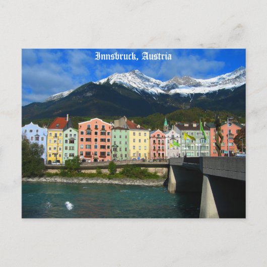 Innsbruck Austria Postkarte (Vorderseite)